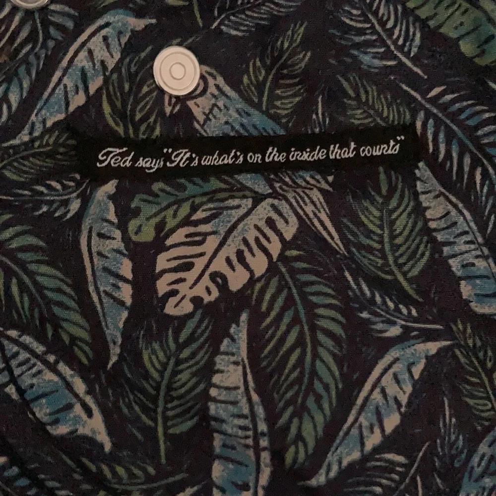 Designer Ted Baker London Brown Gray Straight Leg Pant - Picture 8 of 11